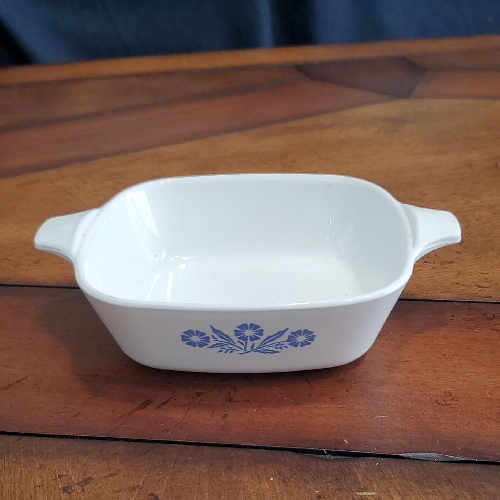 CorningWare Blue Floral Baking Dish